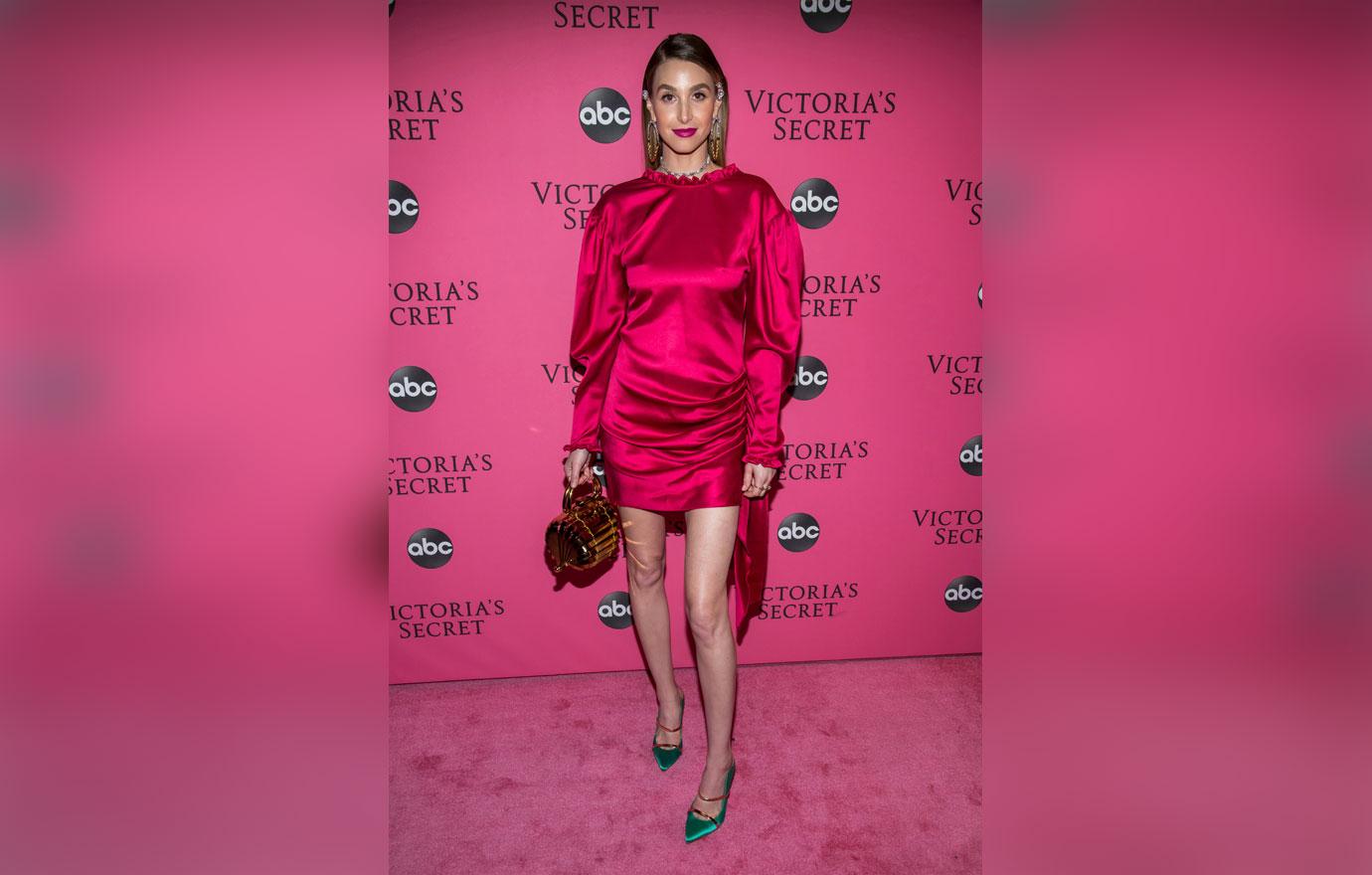 Whitney Port Red Dress Poses Lingerie Photos Instagram
