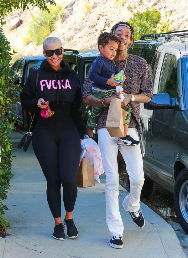 Amber rose wiz khalifa