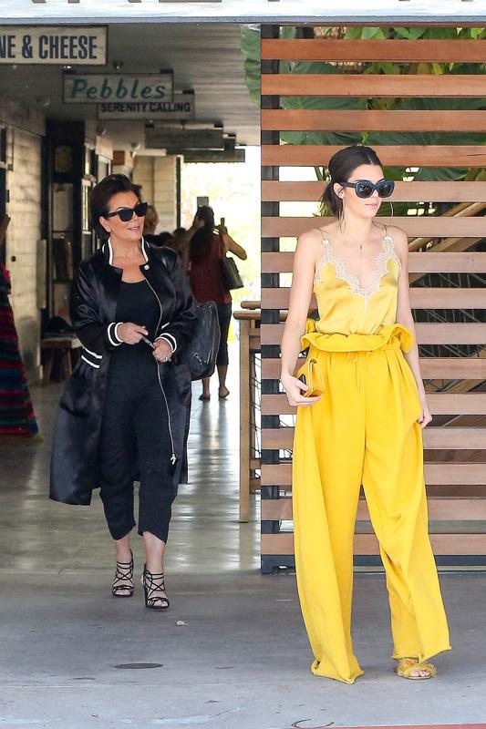 Kourtney Kardashian, Kendall and Kris Jenner make a fashionable trio!