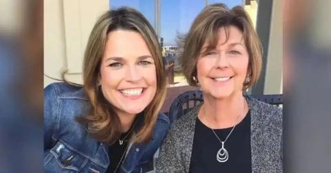 photo of savannah guthrie and mom nancy guthrie