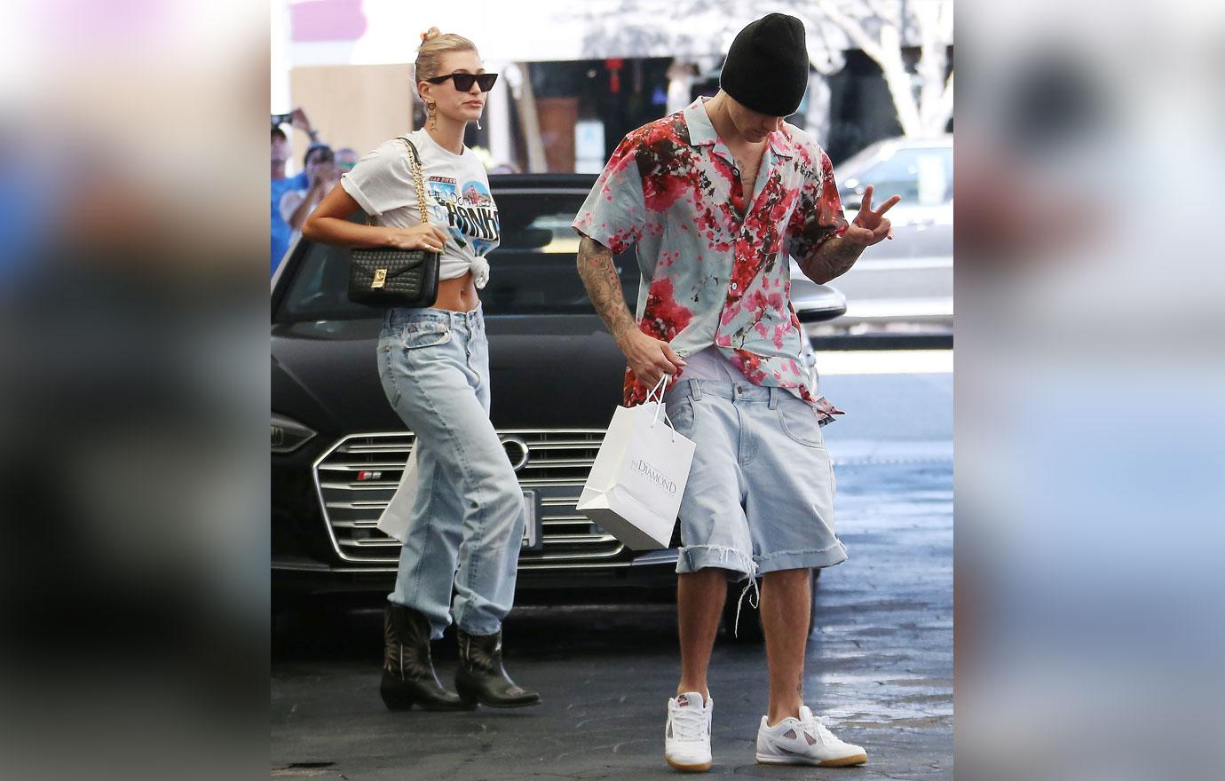 Hailey Baldwin Justin Bieber Rehearsal Dinner