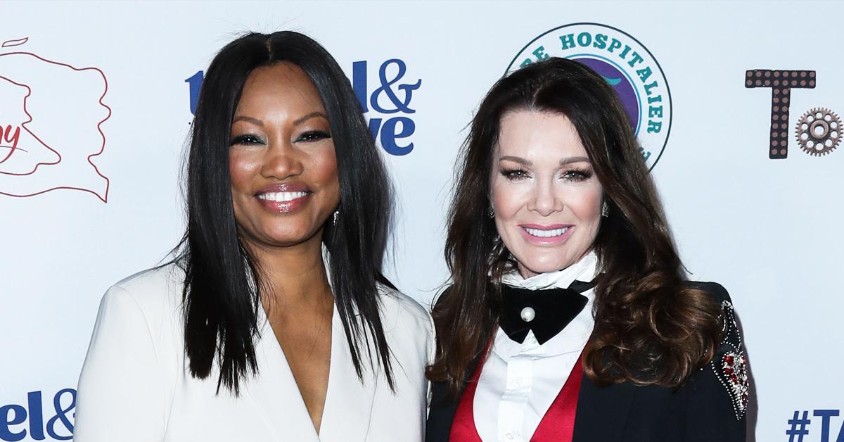 lisa vanderpump pals around red carpet garcelle beauvais after teasing possible rhobh return