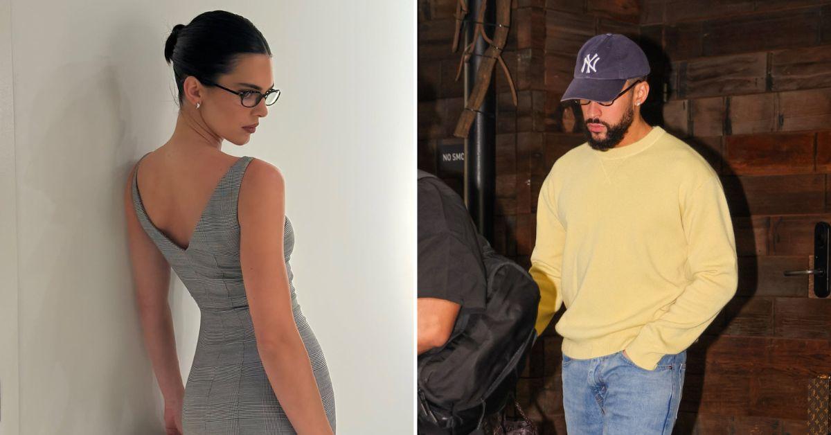 Composite Photos of Kendall Jenner and Bad Bunny