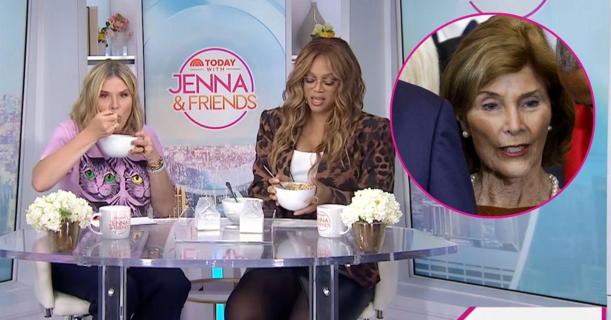 Photo of Jenna Bush Hager, Tyra Banks and Laura Bush