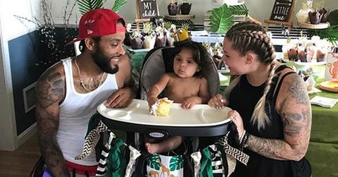 Kailyn lowry son lux russell birthday party with chris lopez