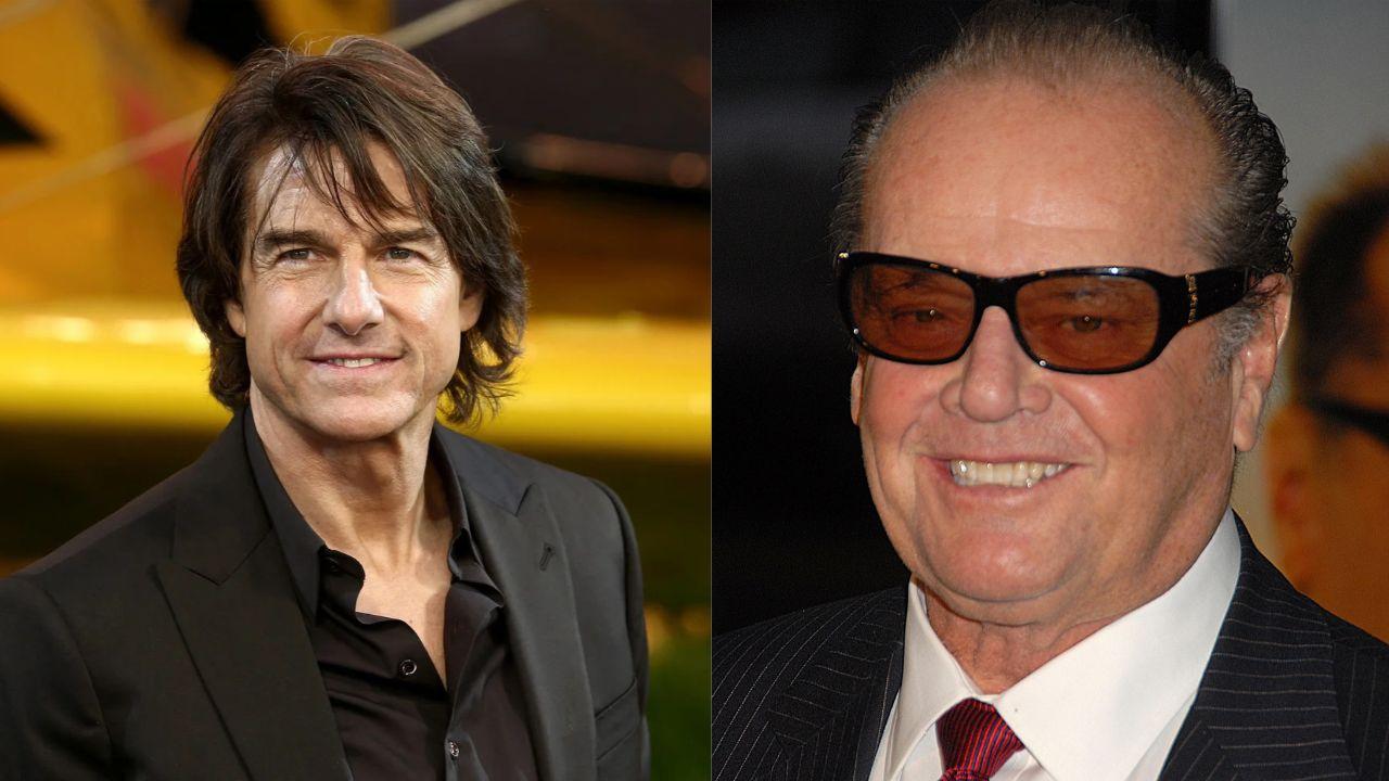 Split image of Tom Cruise and Jack Nicholson.