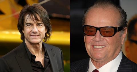 Split image of Tom Cruise and Jack Nicholson.