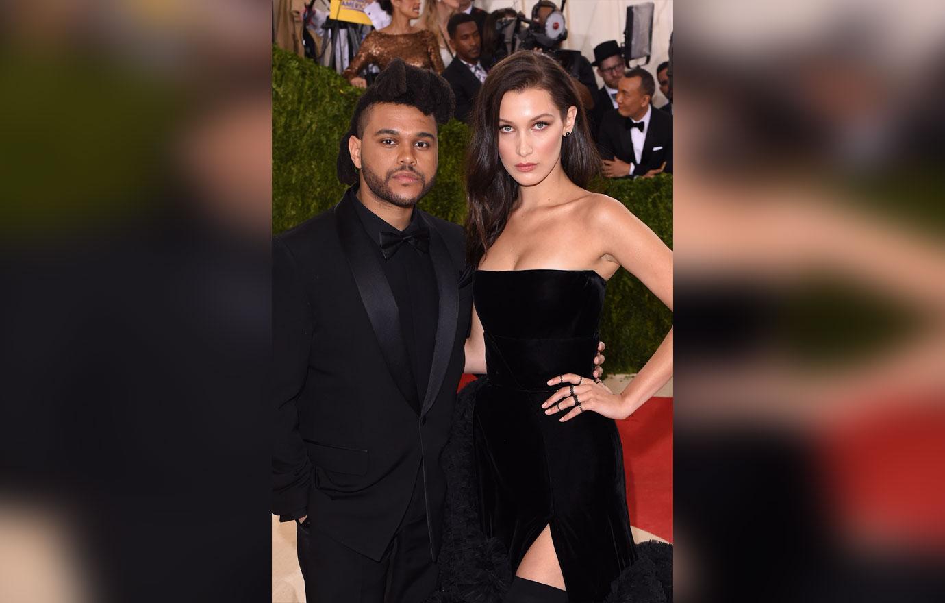 //bella hadid weeknd split