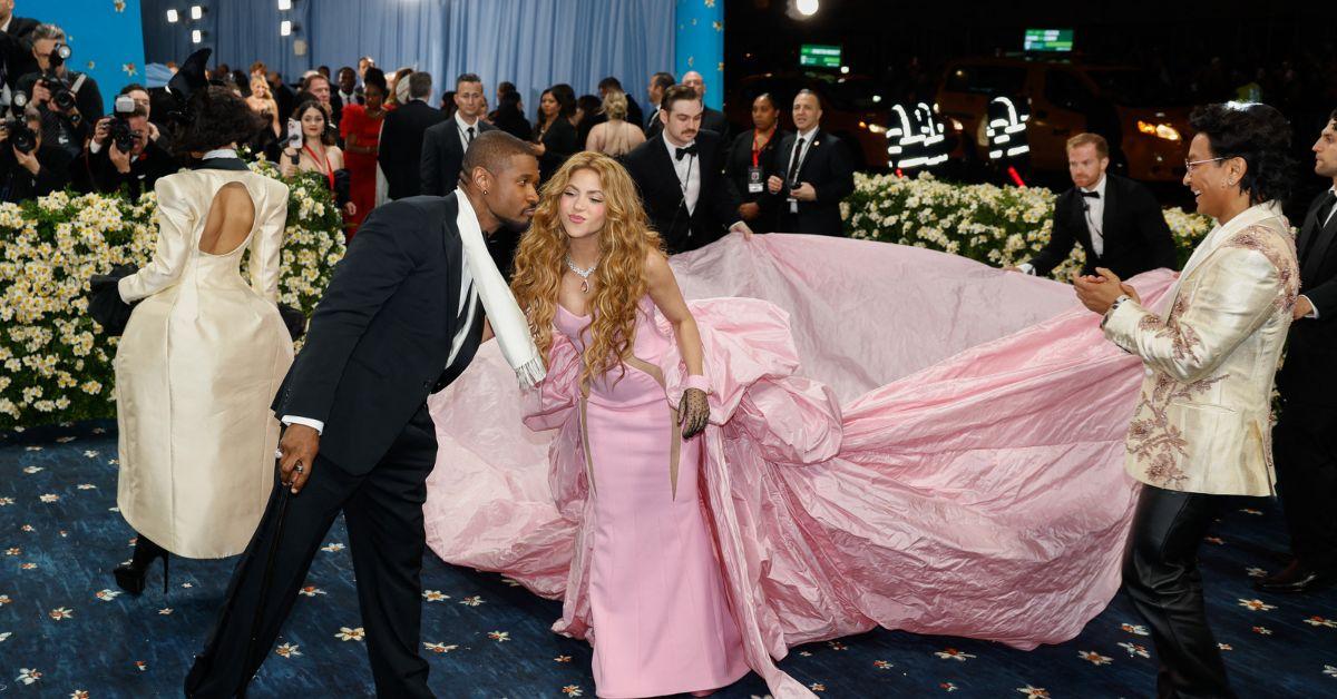 shakira ignores met gala theme
