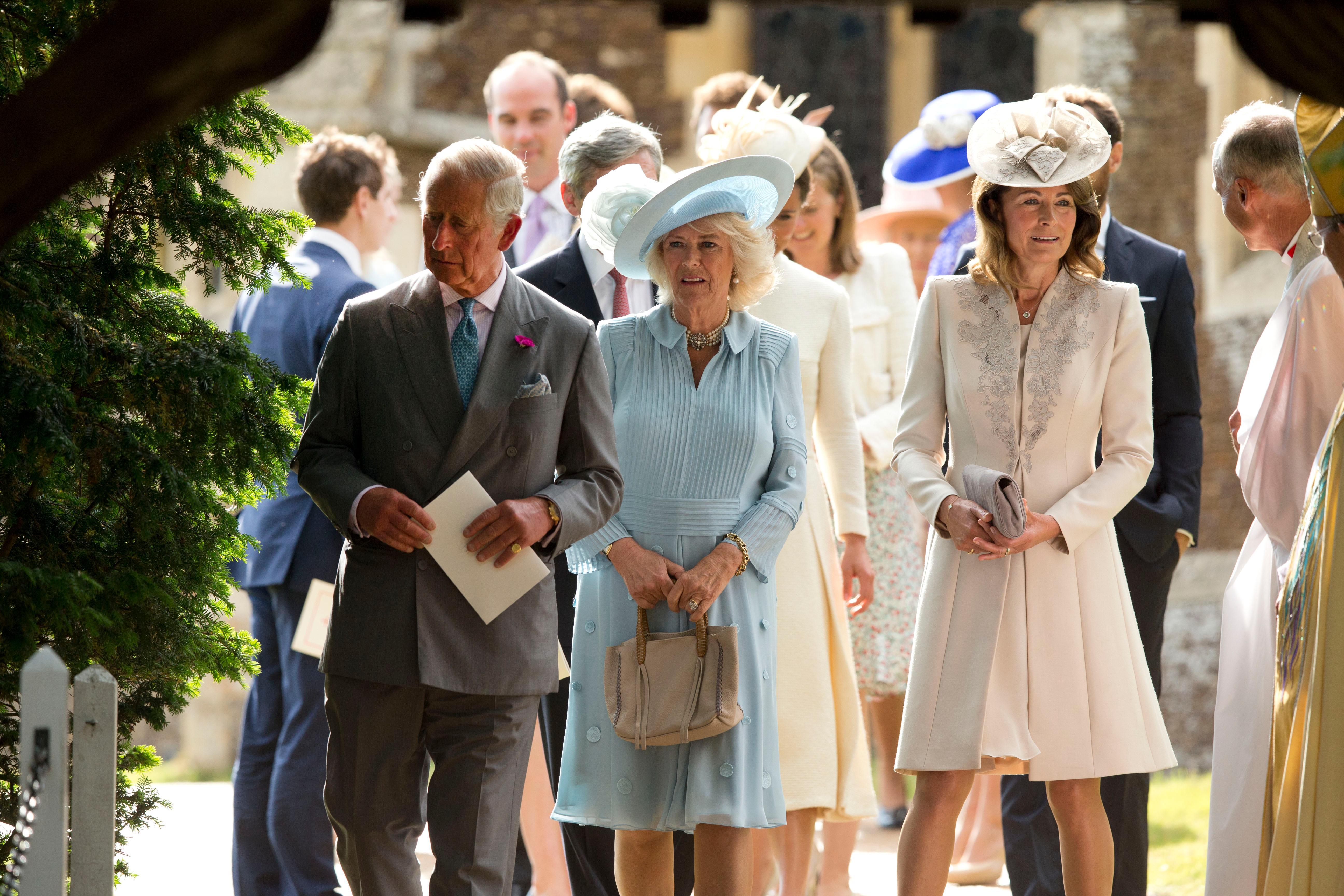 Princess charlotte christening diana kate middleton prince george