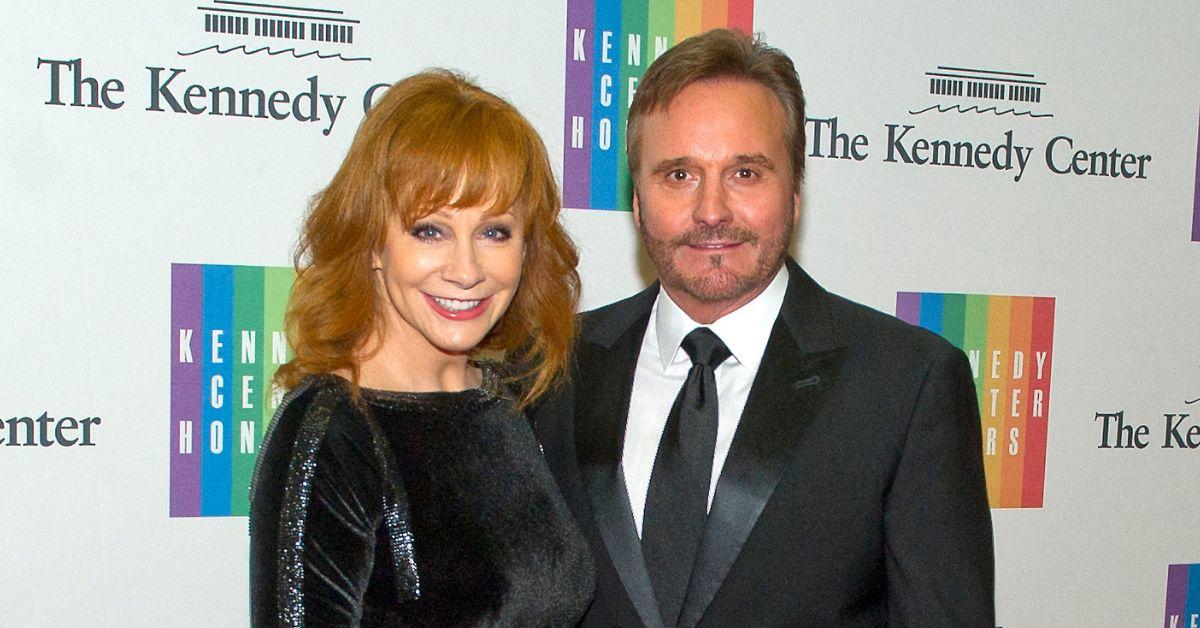 Photo of Reba McEntire and Narvel Blackstock split in 2015. 