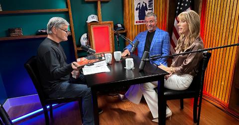 Photo of Sylvester and Jennifer Stallone and Sean Hannity.