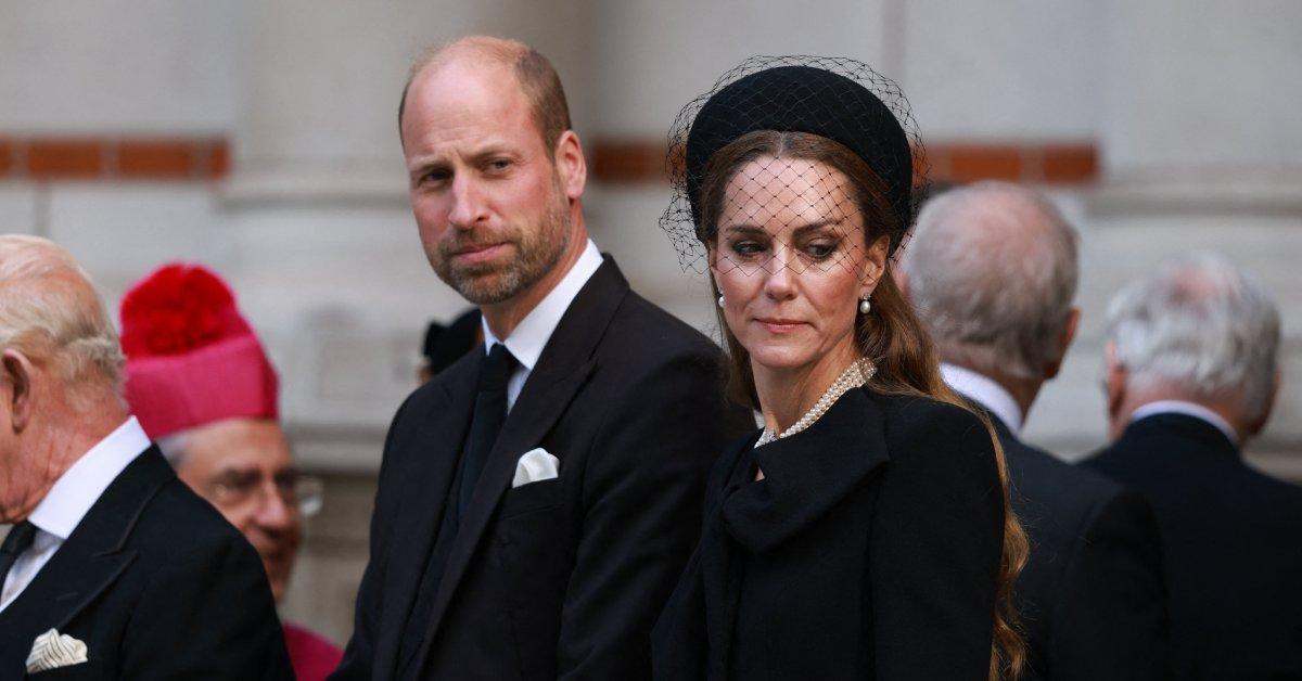 Photo of Prince William and Kate Middleton didn't see Prince Harry on the latter's recent U.K. visit.