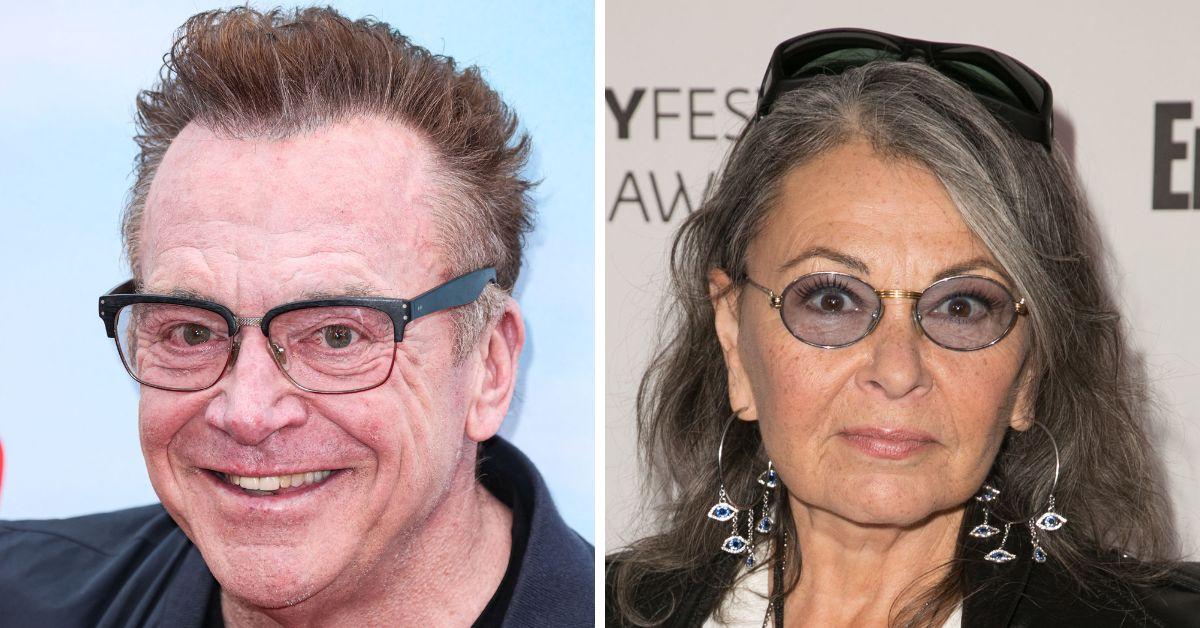 tom arnold roseanne barr relationship timeline marriage divorce