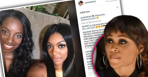 Porsha williams responds cynthia bailery fight