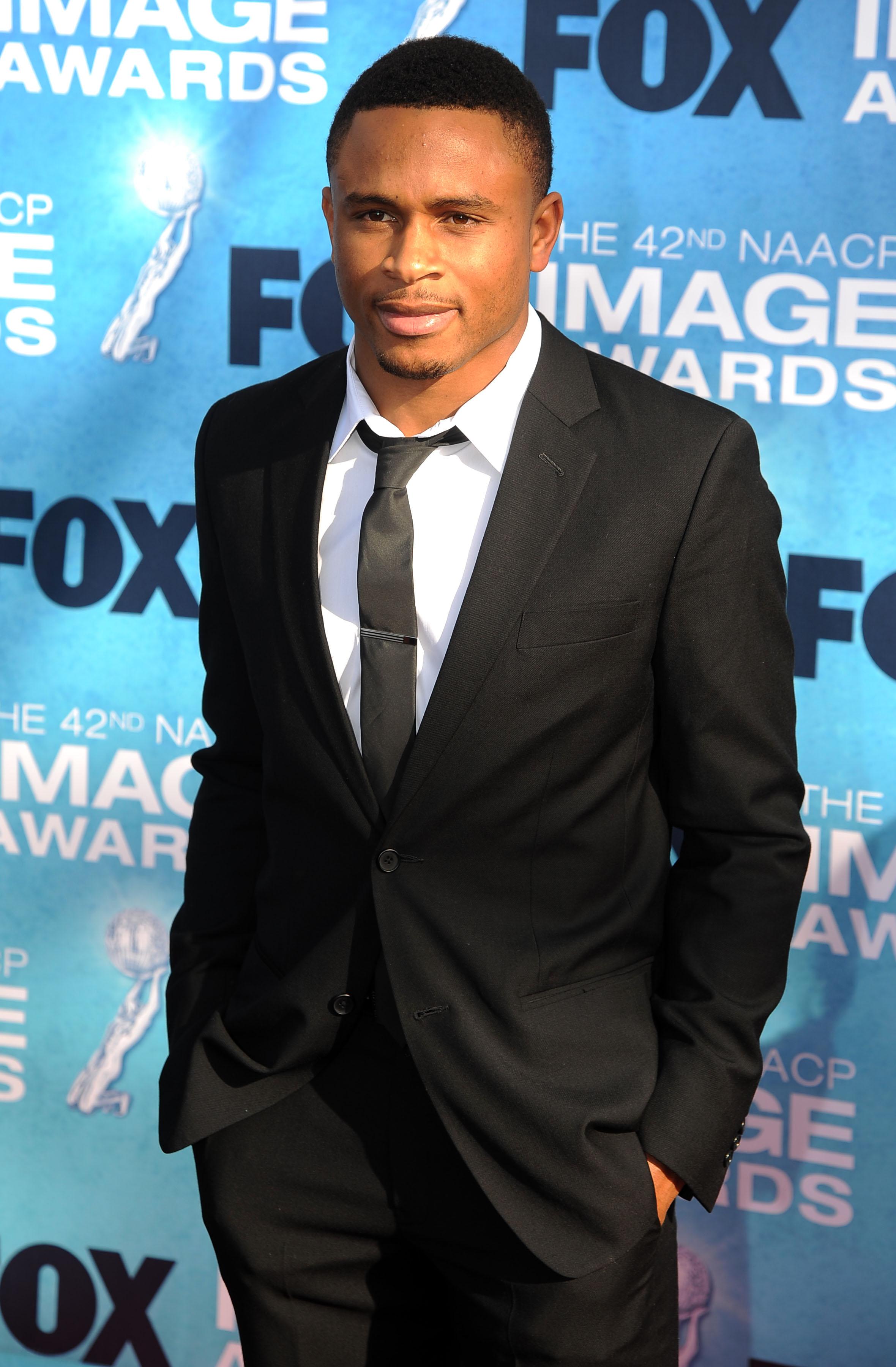 Celebrity arrivals at the 42nd NAACP Image Awards