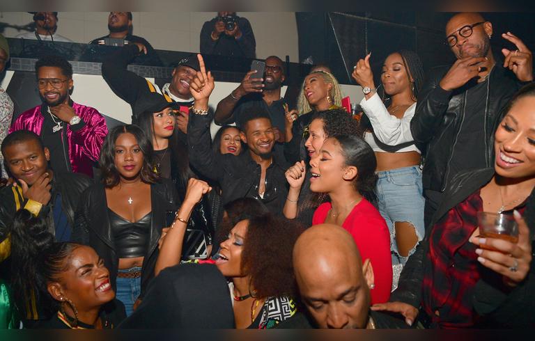 Pics Usher Goes All Out For His 40th Birthday Celebration