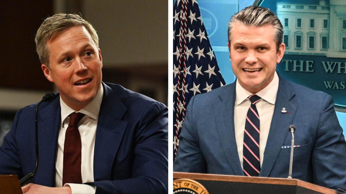 image of Pete Hegseth allegedly feels 'outshined' by the Army secretary.
