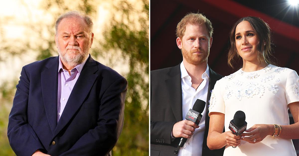 thomas markle claims sue meghan prince harry see grandchildren archie lilibet