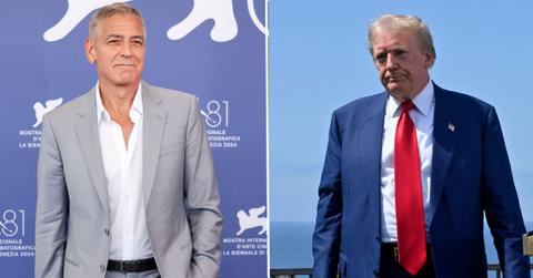 george clooney taunts donald trump