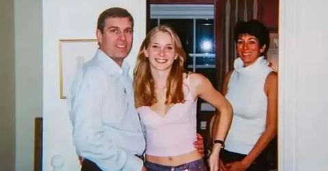 Photo of Prince Andrew and Virginia Giuffre