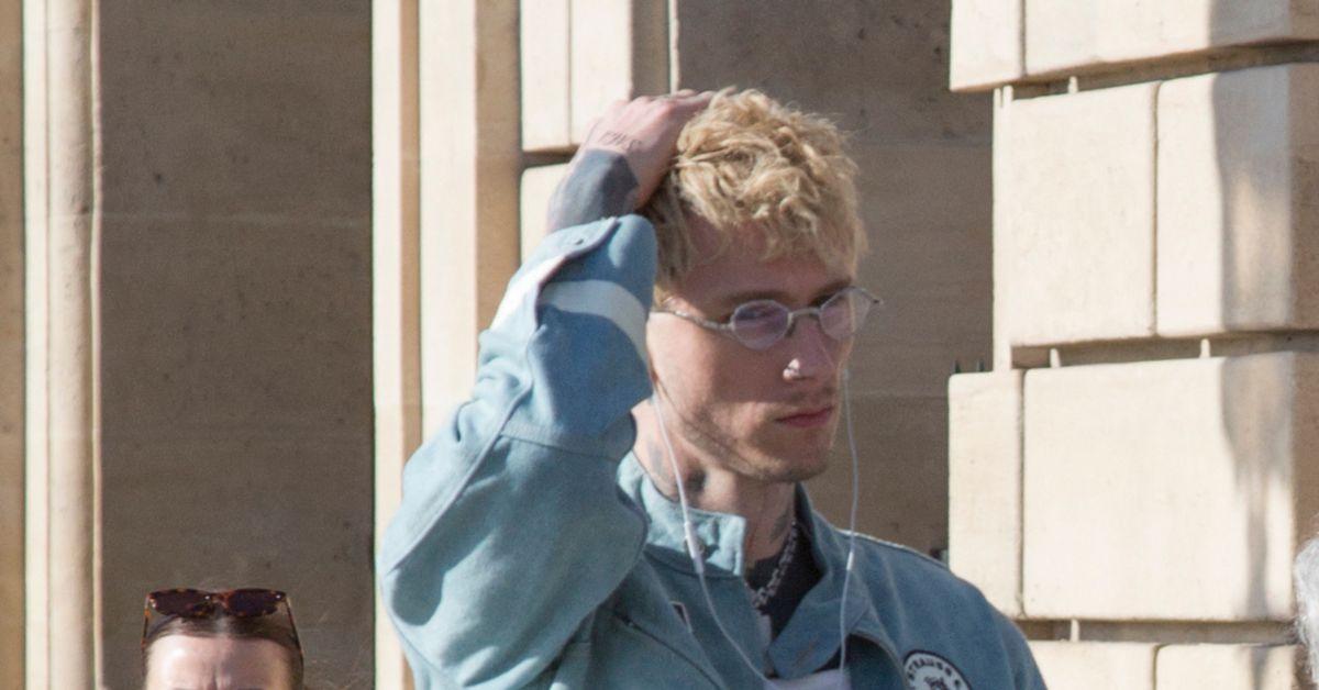 image of MGK became seriously ill after repeated tattoo sessions caused swelling around his lymph nodes.