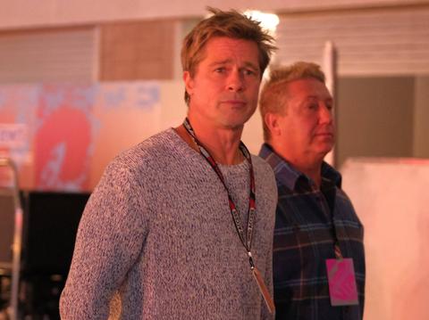 brad pitt girlfriend ines de ramon planning joint birthday holiday party