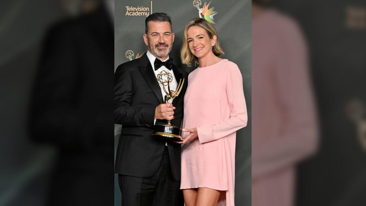 Photo of Jimmy Kimmel has four children total, two with Molly McNearney.