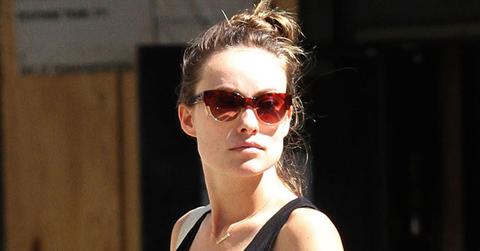 Pregnant Olivia Wilde & Jason Sudeikis Out For Lunch In NYC