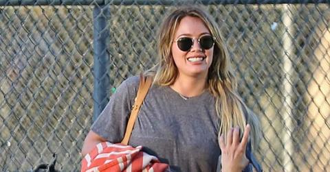 Hilary Duff And Mike Comrie Take Son To Practice Photos hero