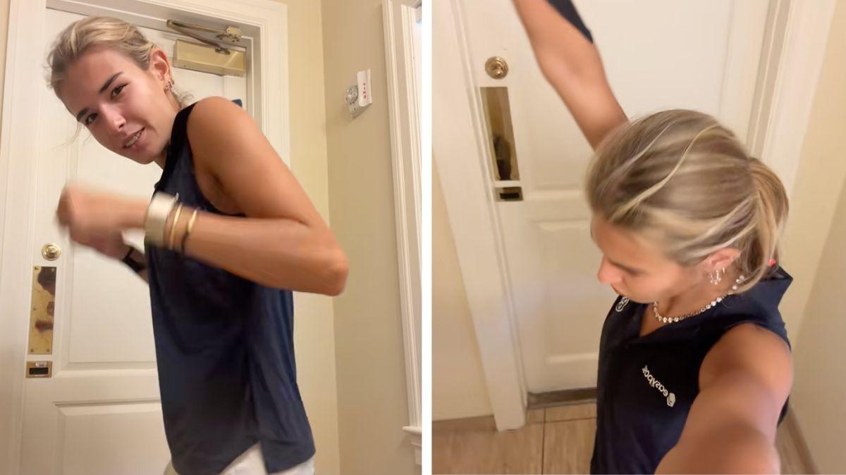 photo of Donald Trump's granddaughter admitted, 'I've always wanted a six-pack.'
