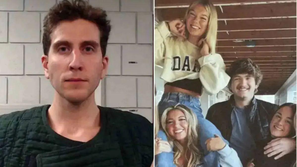 composite photo of bryan kohberger and his victims