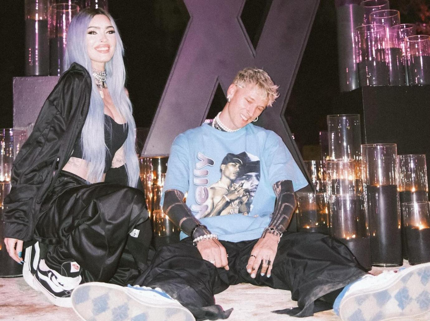 machine gun kelly birthday megan fox ended engagement photos