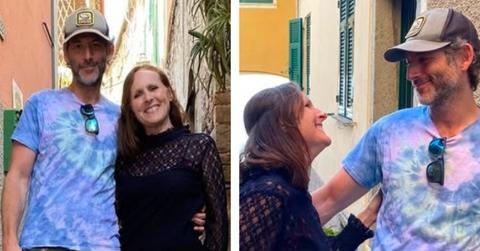 Composite photo of Jeff Baena and Molly Shannon.