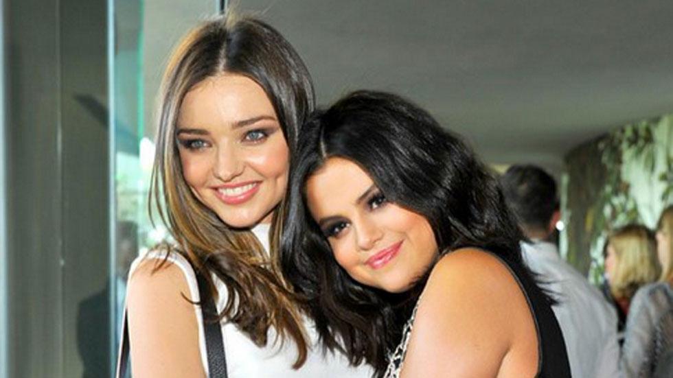 What Feud?! Miranda Kerr and Selena Gomez Hug It Out at Louis Vuitton Event