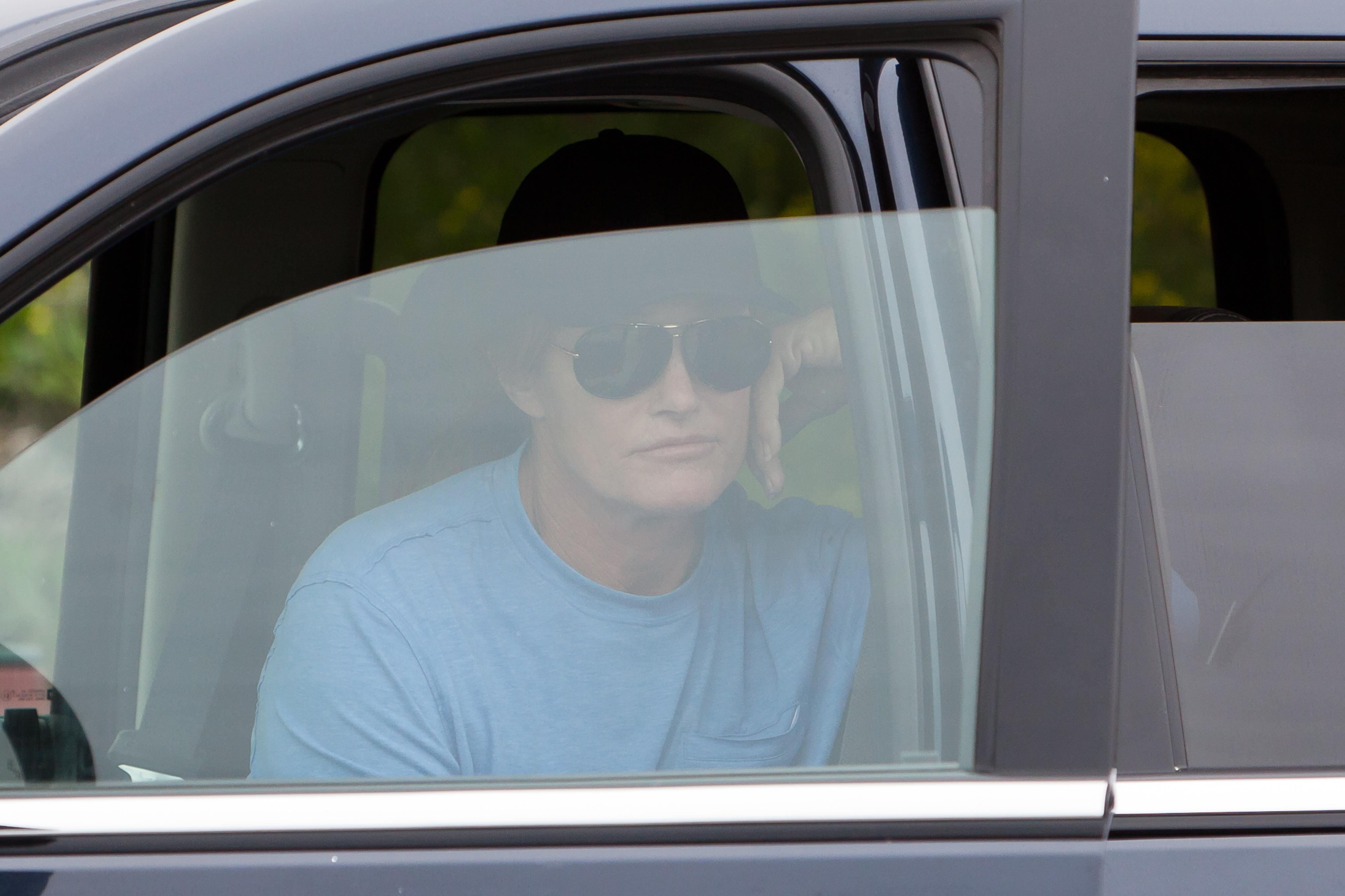 EXCLUSIVE TO INF. **PREMIUM RATES APPLY** Bruce Jenner In a Car Accident &#8211; Moment of Impact