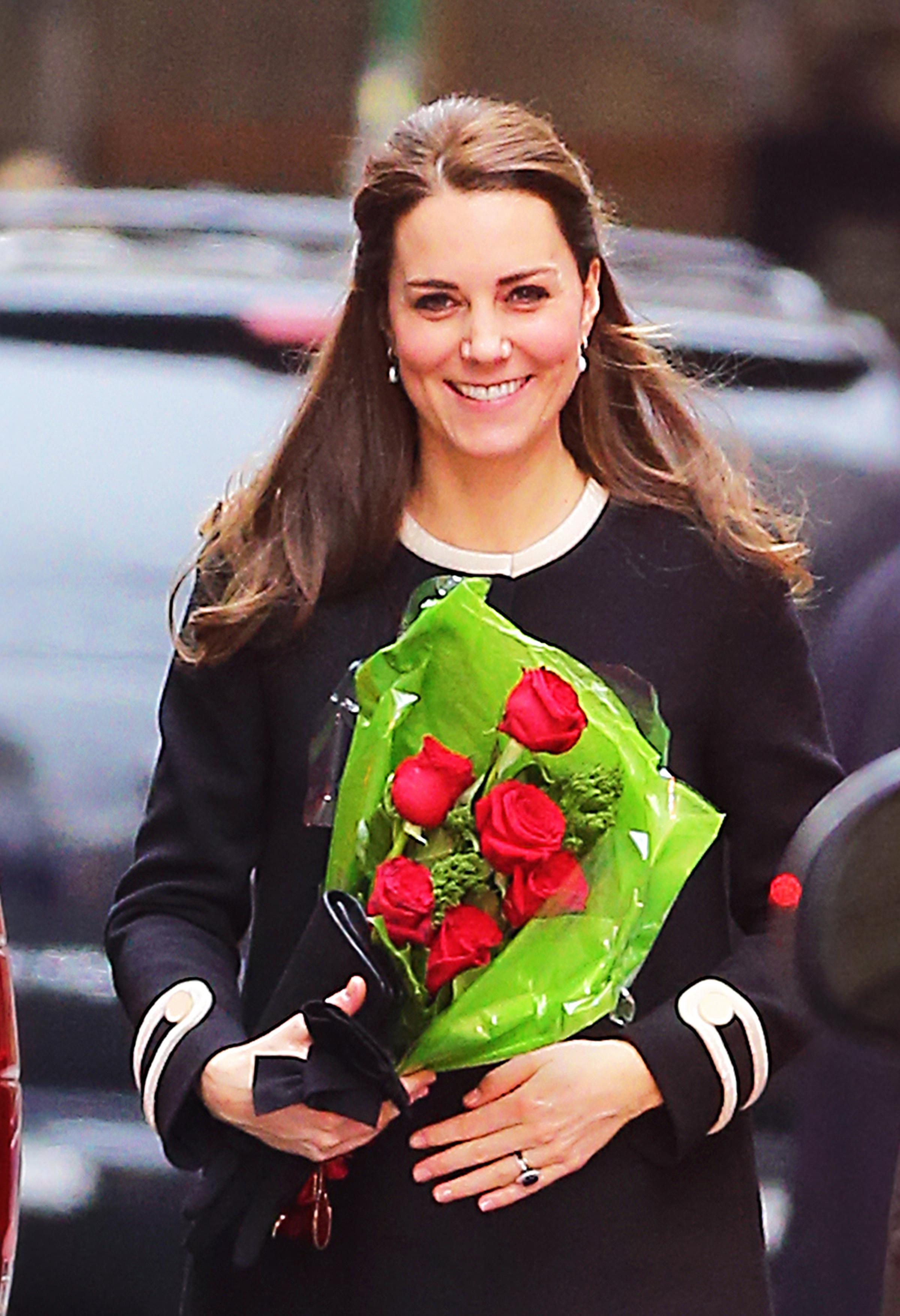 Kate Middleton arrives back to her hotel in NYC