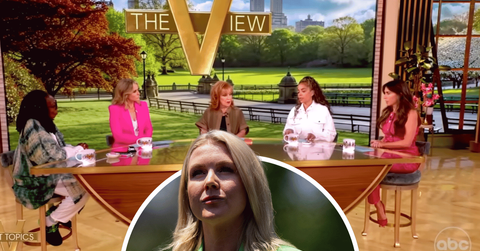 Photo of The View cast and Karoline Leavitt