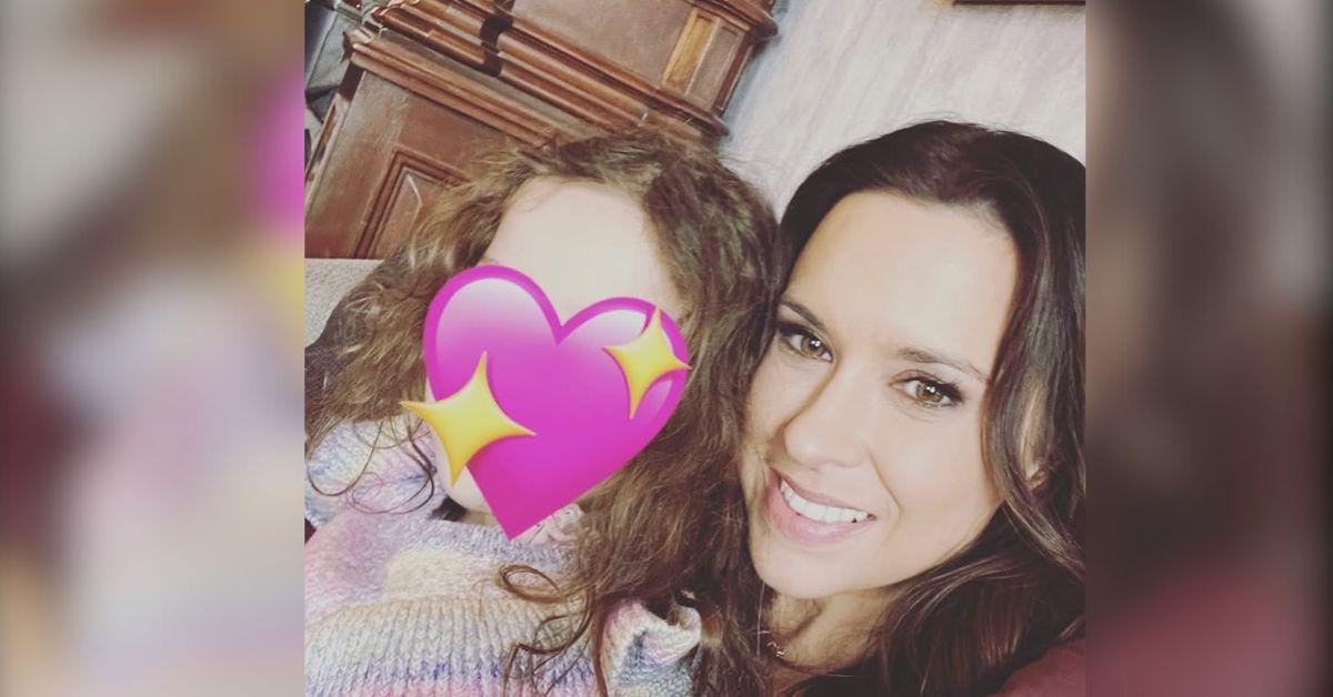 image of Lacey Chabert loves watching Hallmark movies with her daughter, Julia.