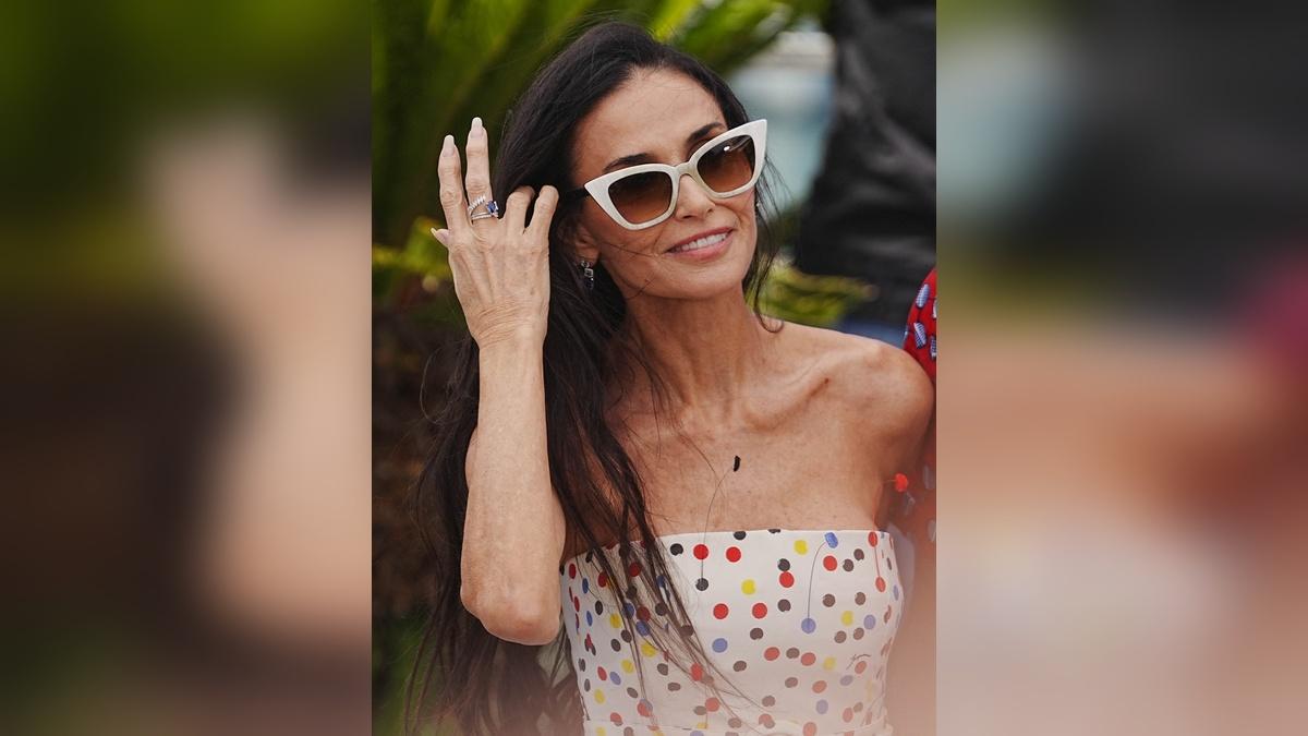 Image of Demi Moore is on the jury of the Cannes Film Festival.