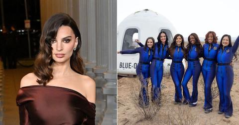 blue origin slammed emily ratajkowski