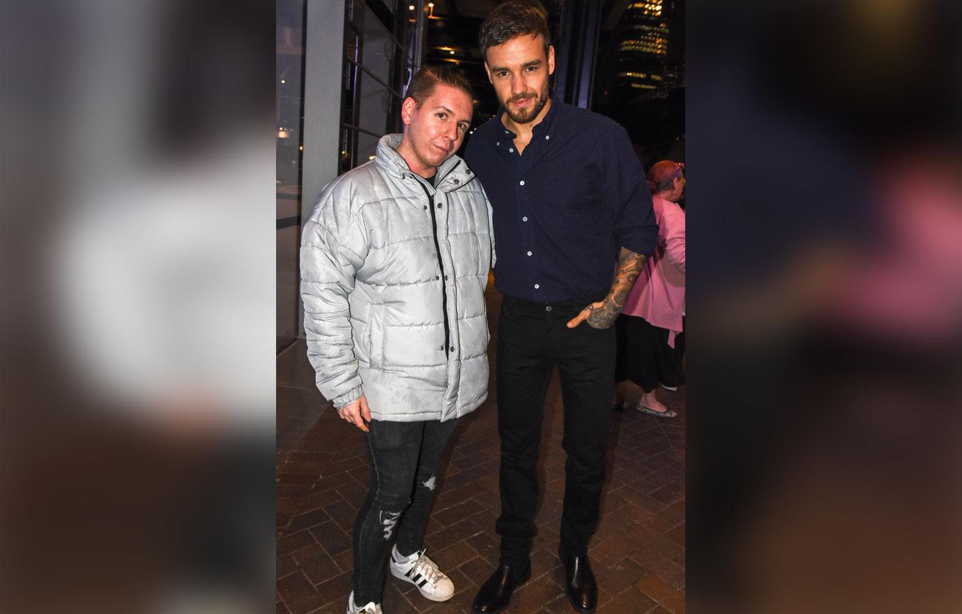 Liam with fan