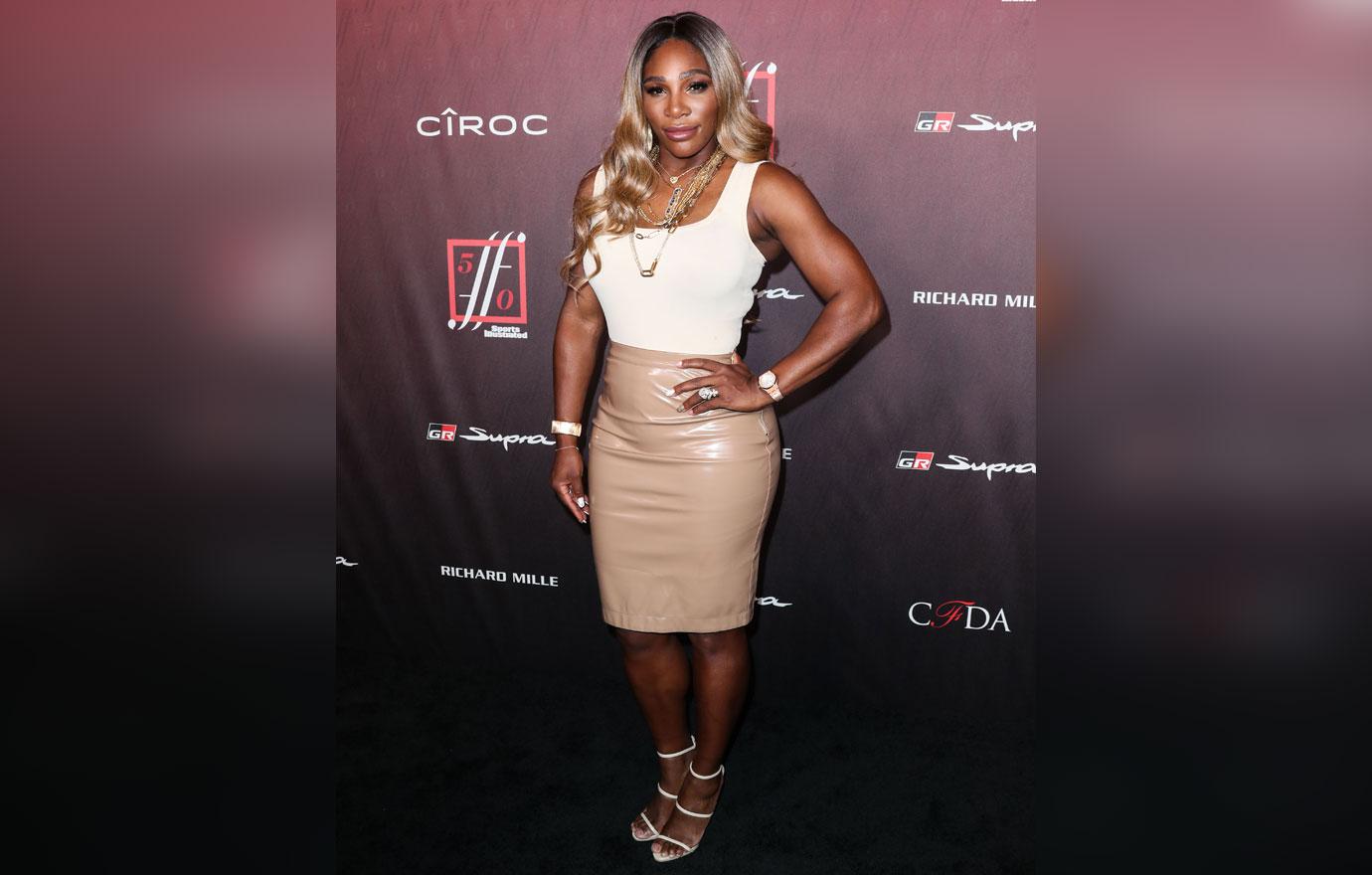 Serena Williams Sports Illustrated Fashionable 50 Event