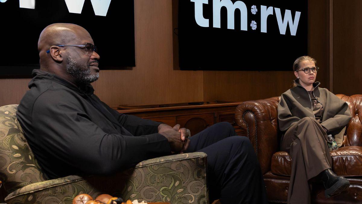 Image of 'I have no interest in basketball,' Shaq declared as he discussed his latest business venture with innovation hub tm:rw.