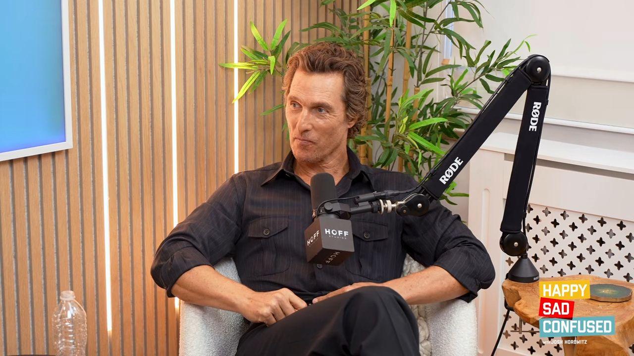 Photo of Matthew McConaughey said police let him go once they realized who he was.