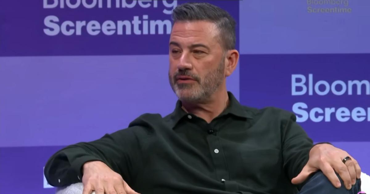 Image of Jimmy Kimmel sternly said his comments about Charlie Kirk were 'mischaracterized.'