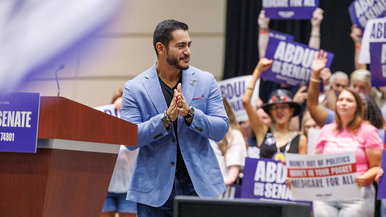 photo of Abdul El-Sayed hit back at the POTUS' post, which some deemed racist.