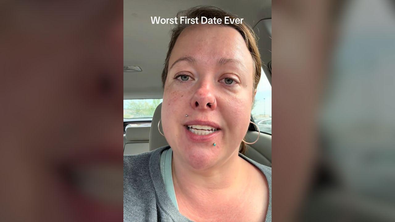 Image of Atlantis recounted her awkward first-date experience in a TikTok video titled 'Worst First Date Ever.'