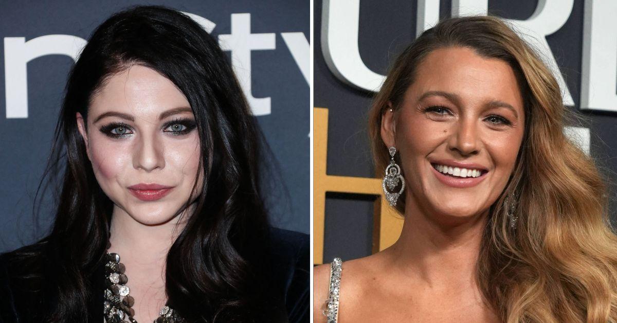 Composite photo of Michelle Trachtenberg and Blake Lively