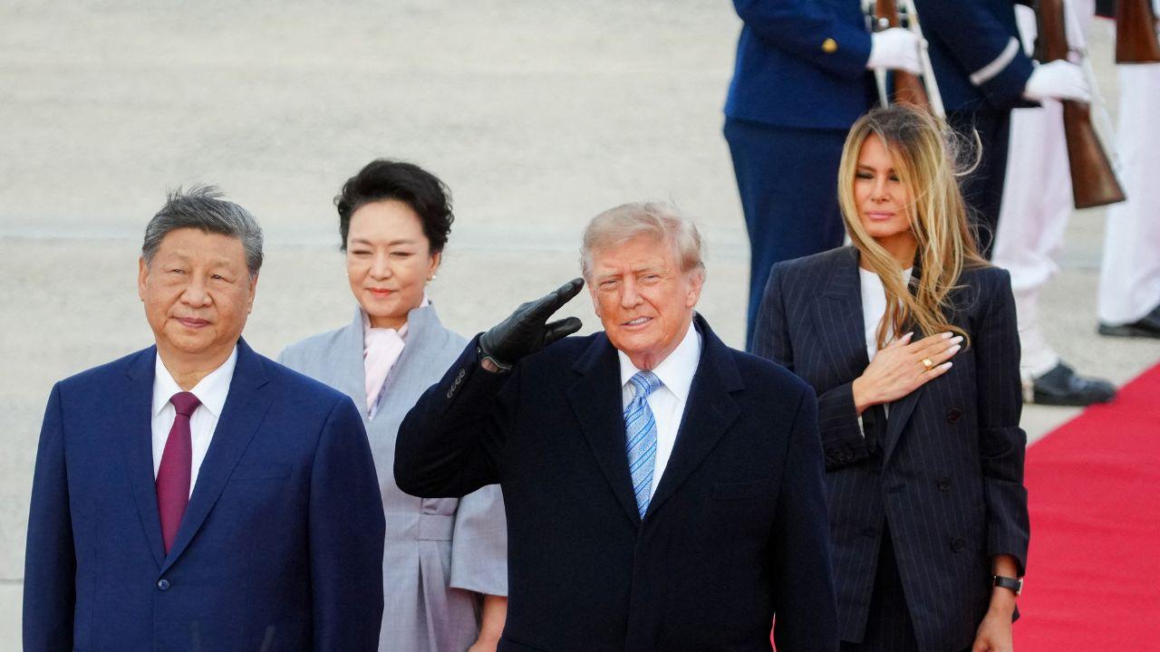 Photo of Trump rolled out the red carpet for Xi. 